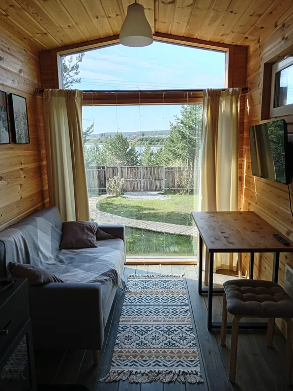 Домик с баней и купелью на дровах на участке 20 соток