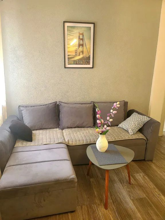 Апартаменты с отдельной спальней City и видом на горы