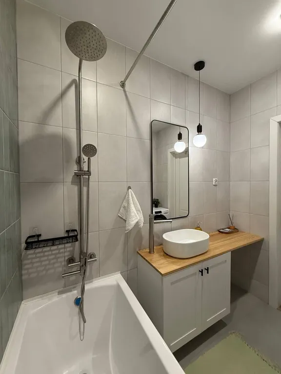 Просторная квартира возле набережной аквапарка