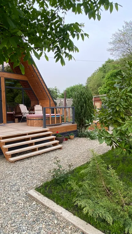 Коттедж Дом А - фрейм в тихом районе у реки Белой — аренда посуточно в Майкоп