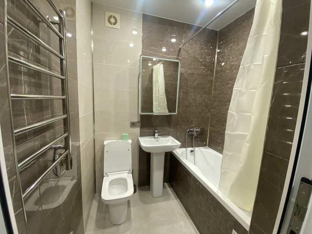 Уютная двухкомнатная квартира с красивым видом на горы