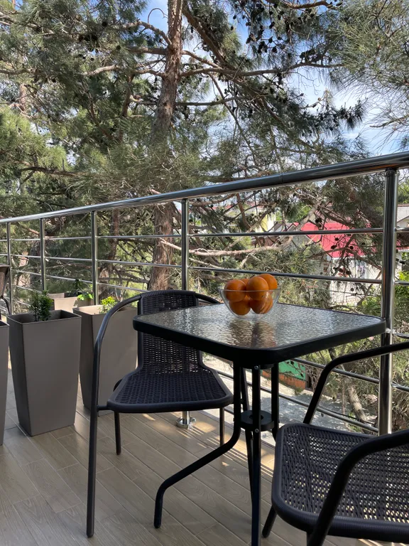 Квартира Квартира Стильная студия с балконом у моря — Геленджик