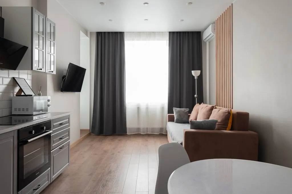 Квартира Апартамент с видом на город — аренда посуточно в Тюмень