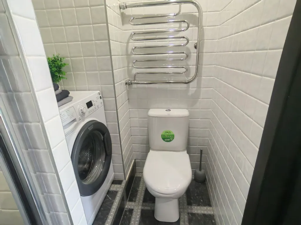 Уютная евродвушка с большой лоджией