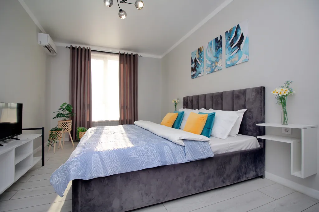 Квартира Comfort Gray у метро в центре города — аренда посуточно в Алматы