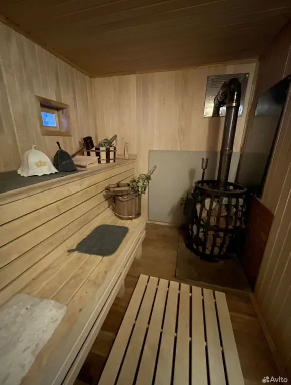 Дом с бильярдно-банным комплексом и банным чаном на дровах