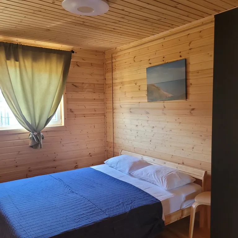 Эко домик с кухней и верандой