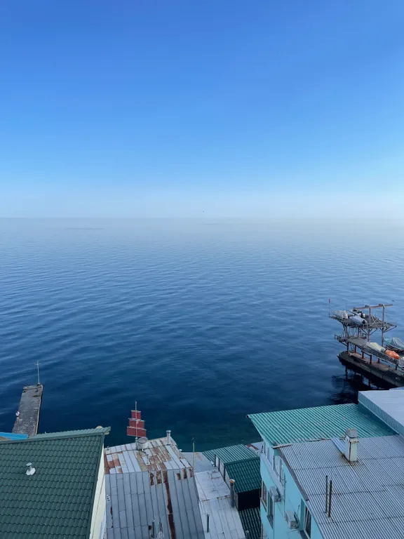 Уютная студия с видом на море