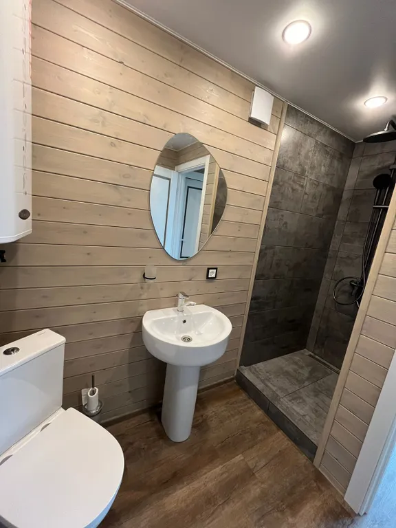Глэмпинг 55m2 — чан, кухня, Wi-Fi