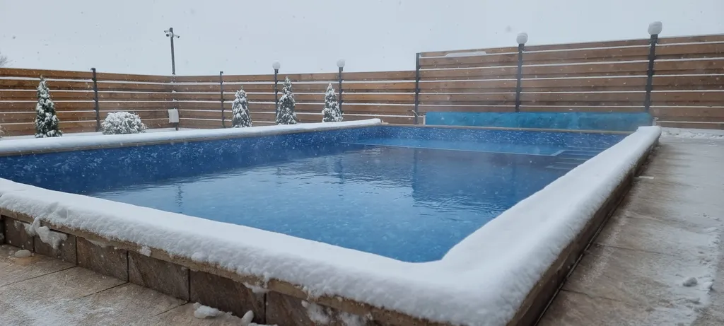 Уютный дом с термальным бассейном и баней