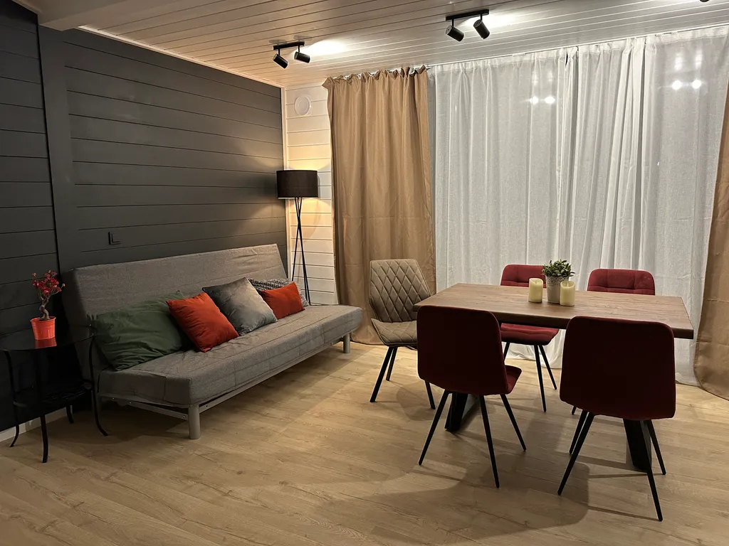 Дом Эльк - уютный коттедж с сауной на отдельном участке