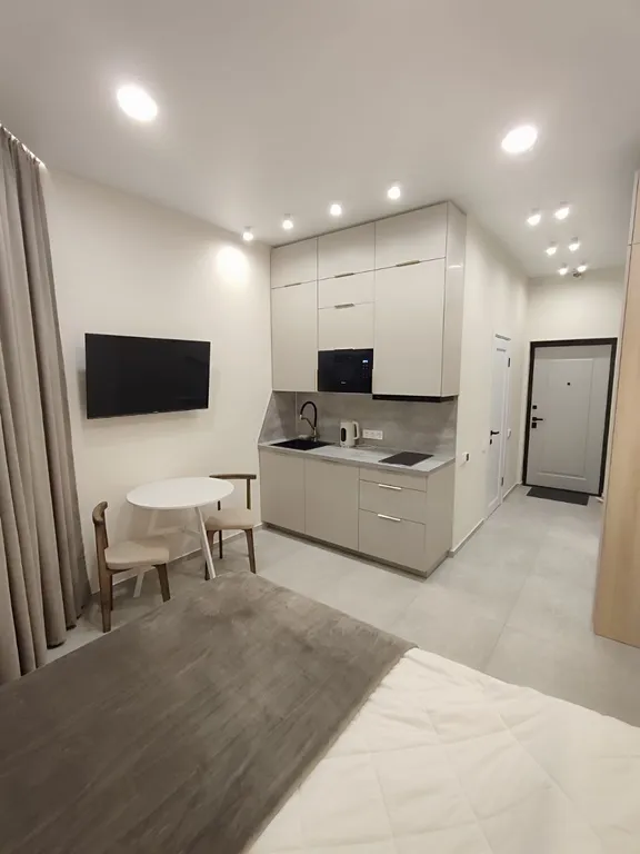 Студия для 2-х гостей с местом на подземной парковке