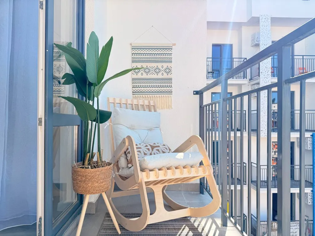 Уютная студия с прекрасным видом на горы