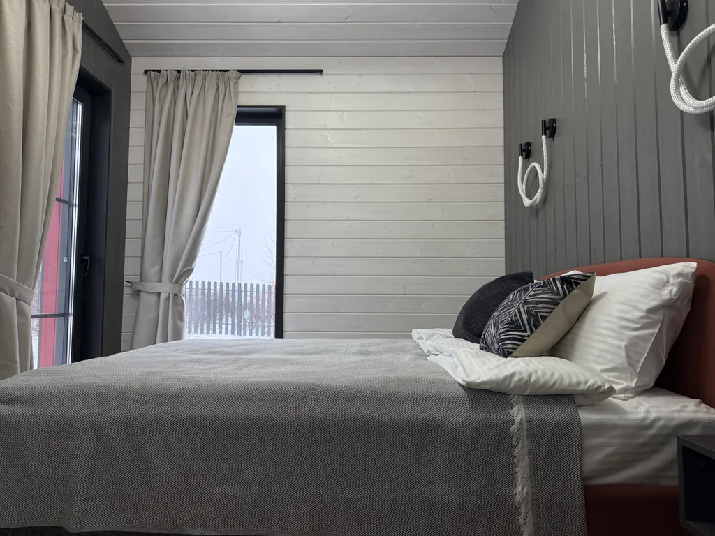 Коттедж Коттедж Новый, тёплый барнхаус с сауной и купелью — Проводник