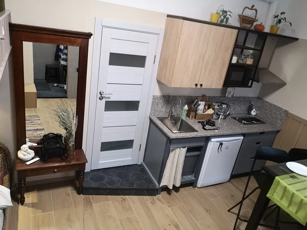 Уютные и тёплые апартаменты-студия