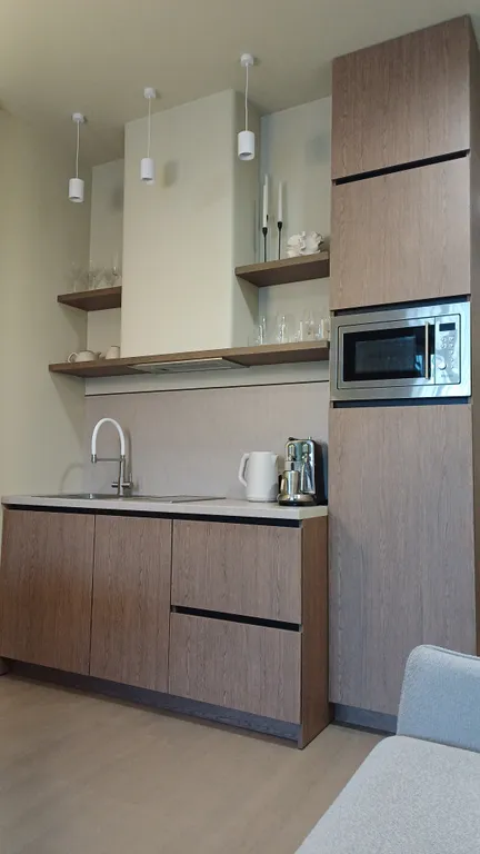 Квартира Комфортабельная квартира-студия на берегу моря — Зеленоградск