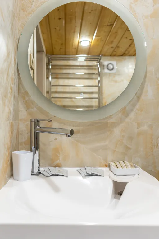 Уютные двухуровневые апартаменты с видом на горы в ЖК RED GLADE