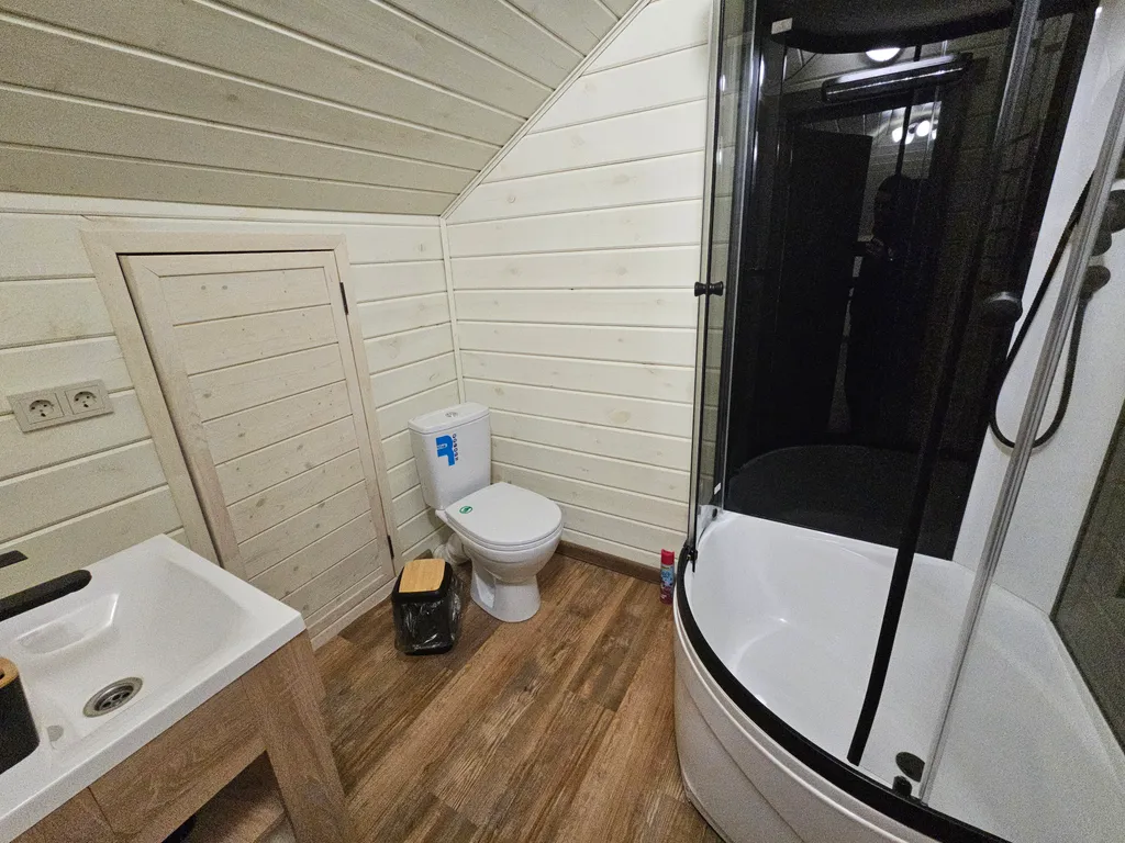 Дом с баней и камином для большой компании