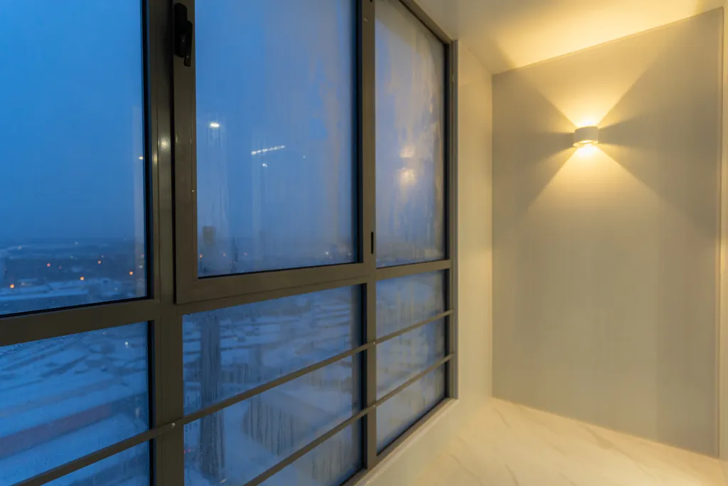 Однокомнатный апартамент с красивым видом на город