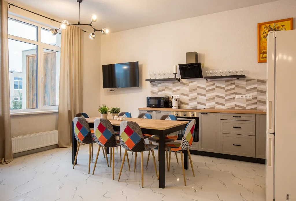 Таунхаус в свежем ветре