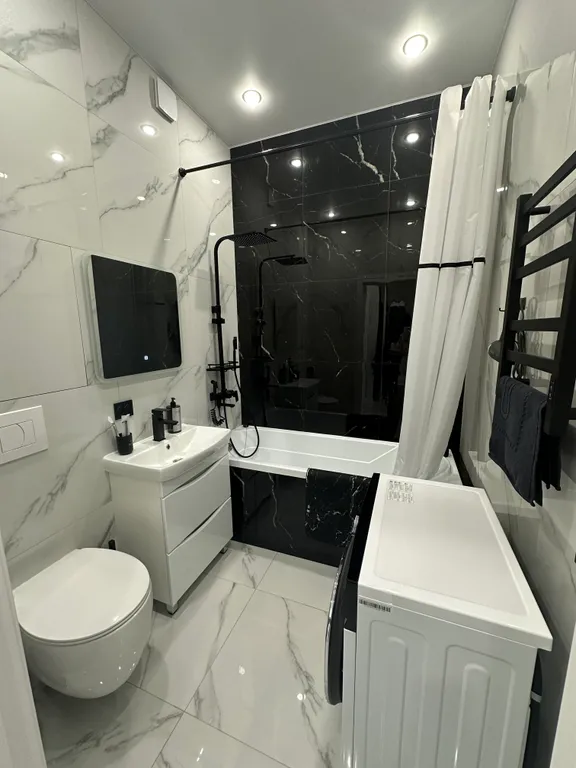 Апартамент с дизайнерским ремонтом в ЖК Притяжение