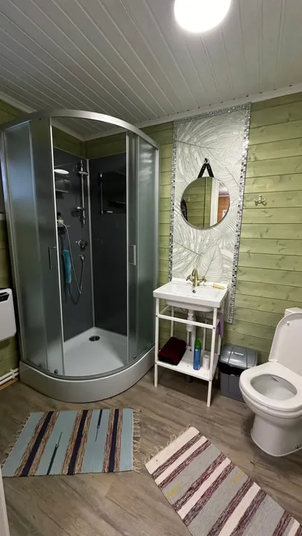 Отдых в лесу с баней и горячим чаном