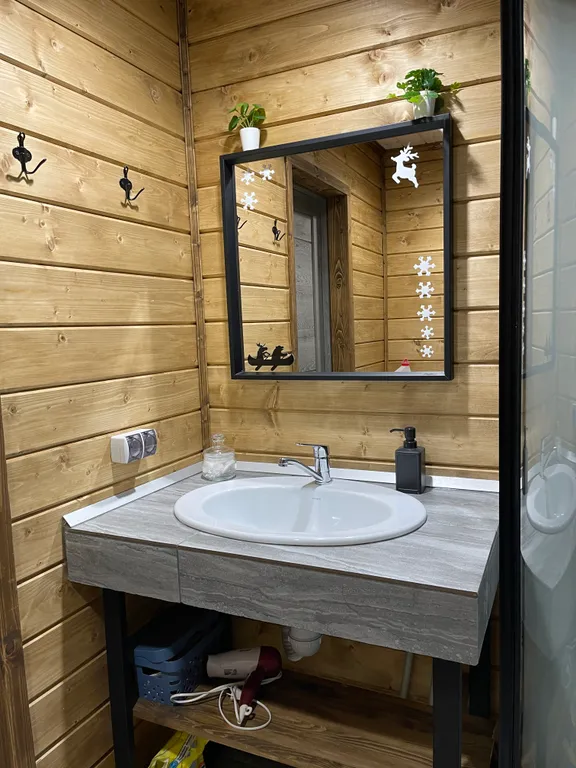 Сосновое шале на берегу Сямозера