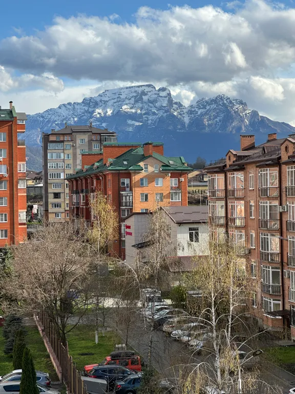 Уютная чистая квартира с видом на Главный Кавказский хребет