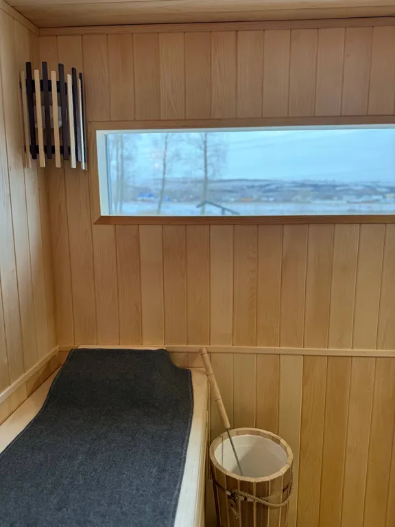 Уютный домик за городом с баней и горячим чаном