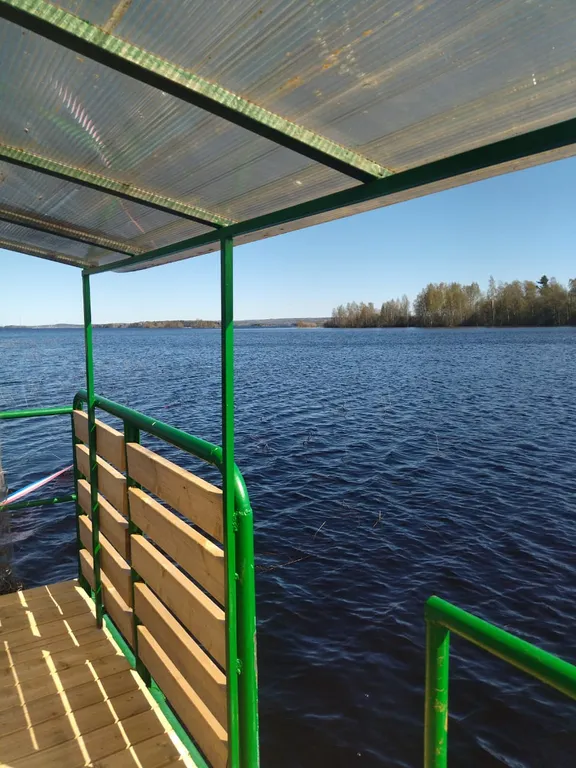 Плавдом Добрый мыс с баней на Онего