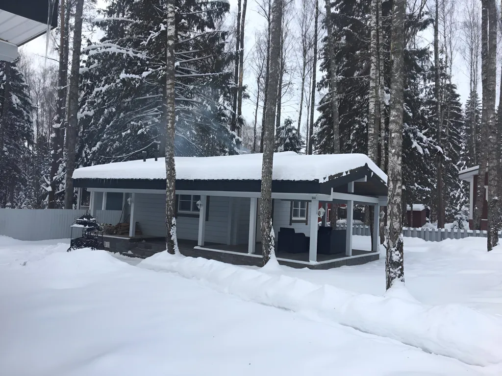 Коттедж Домик в лесу, 70 километров от МКАД по Киевскому шоссе — аренда посуточно в Балабаново