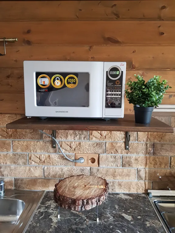 Шале с камином в центре города