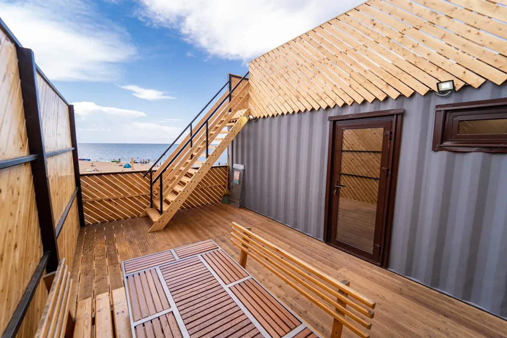 Коттедж Комфортный домик у моря на пляже Лагуна в Каспийске — Каспийск