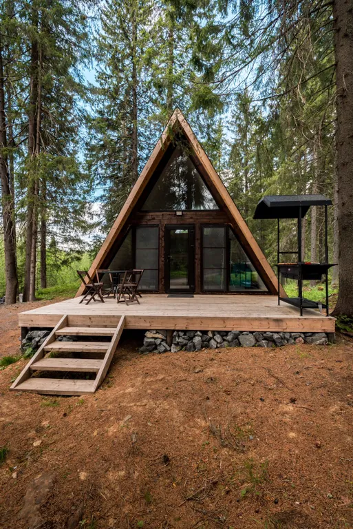 Коттедж А фрейм — аренда посуточно в Рускеала