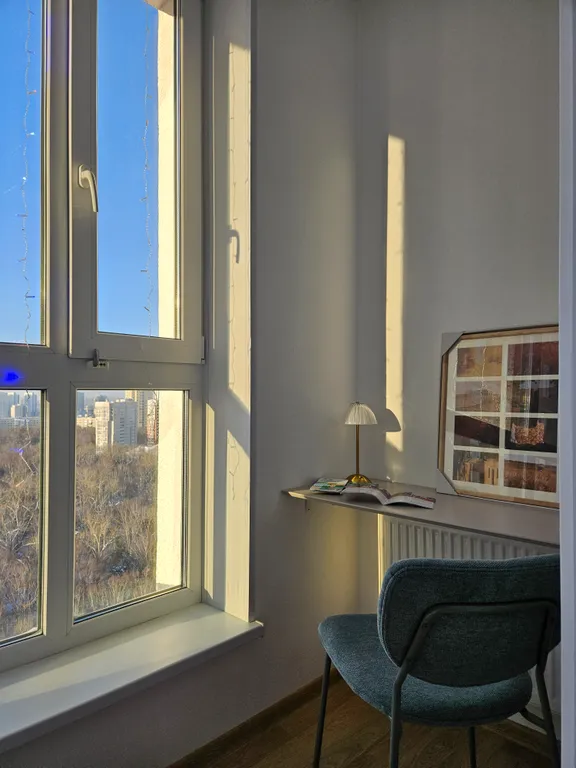 Новая квартира с 3 спальнями, видом на центр города и шикарные закаты