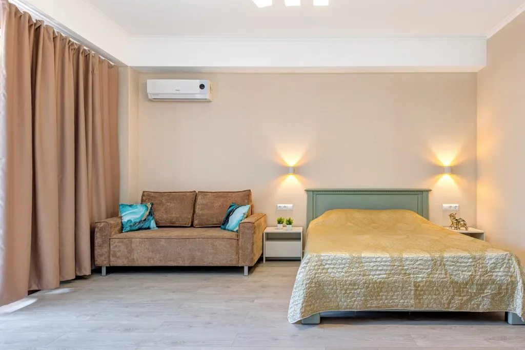 Апартаменты Сады морей с бассейном