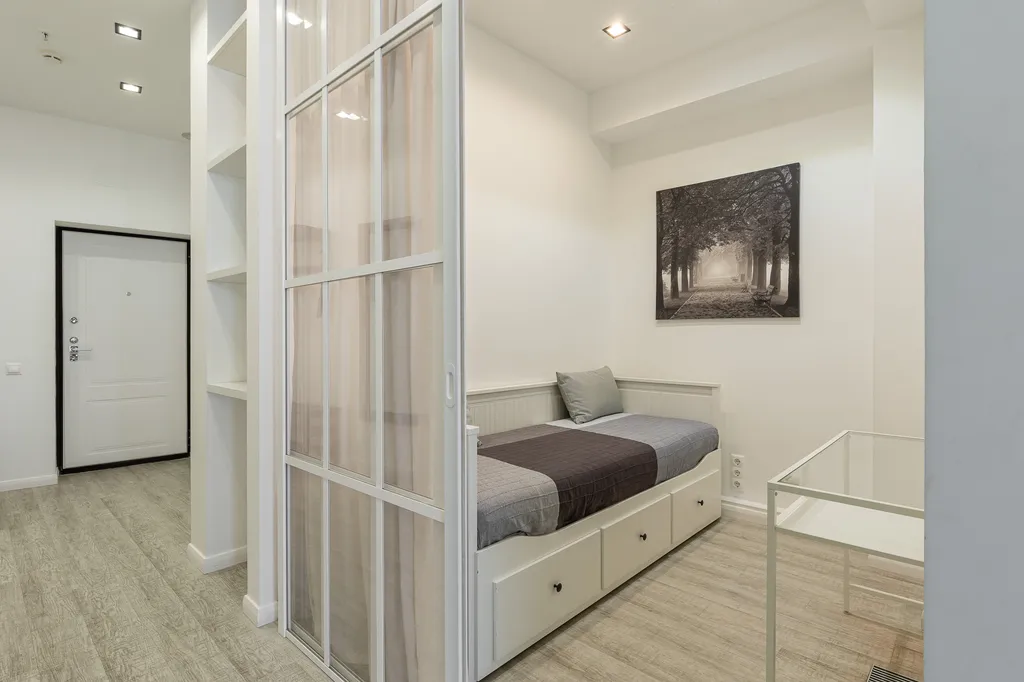 Апартаменты Барселона-Парк с видом на город с балконом