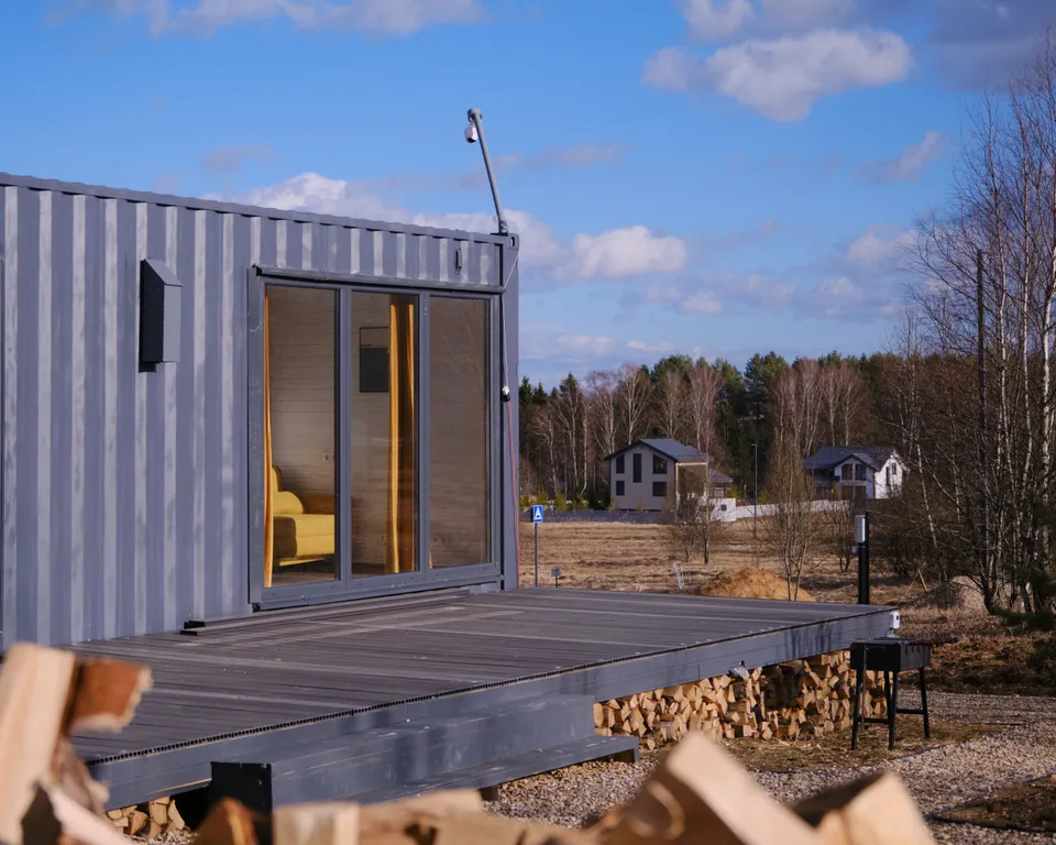 Уютный дом на можайском водохранилище в поселке с собственным пляжем