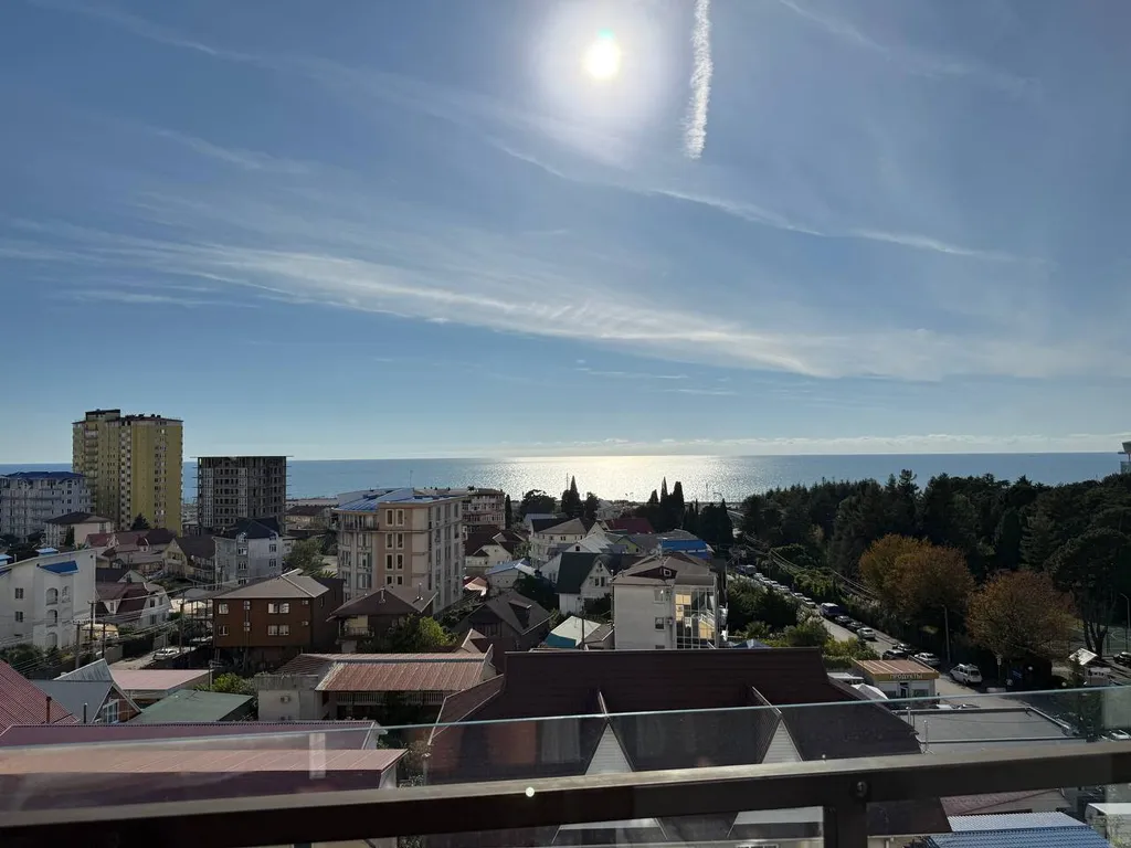 Квартира Двухкомнатная квартира с шикарным видом на море — Адлер