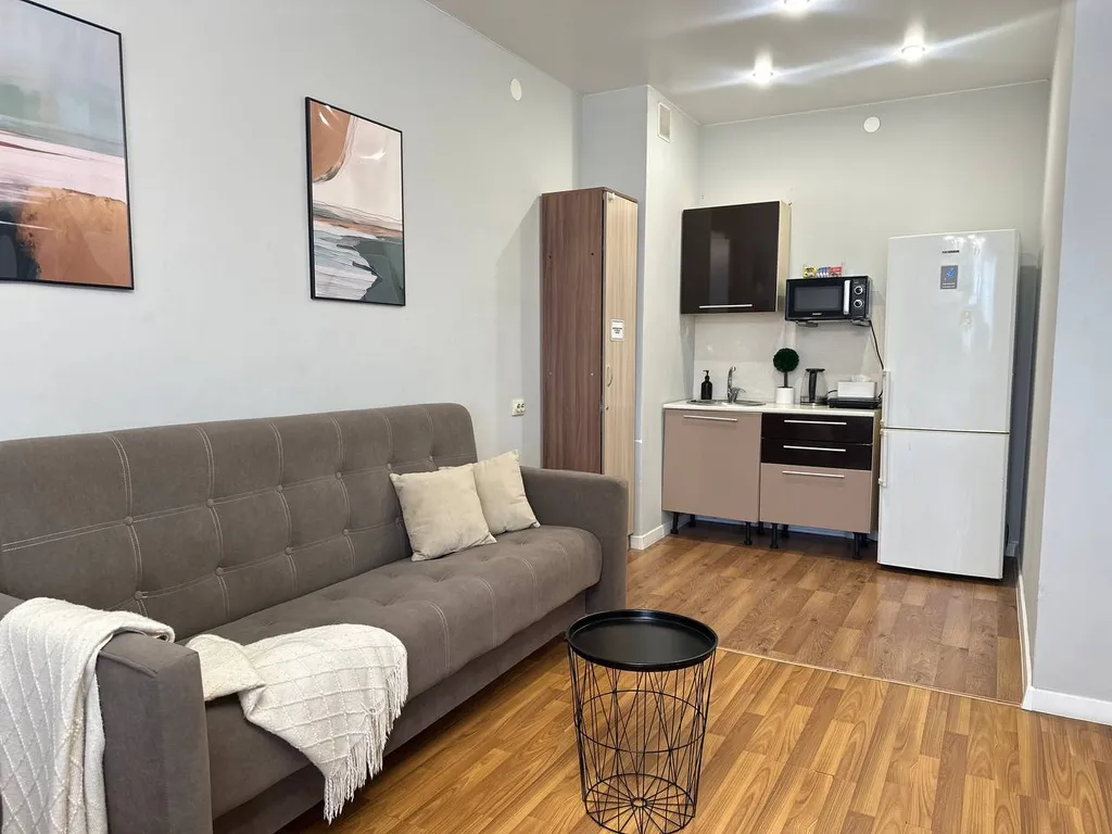 Дизайнерская студия с прекрасным видом на центр города