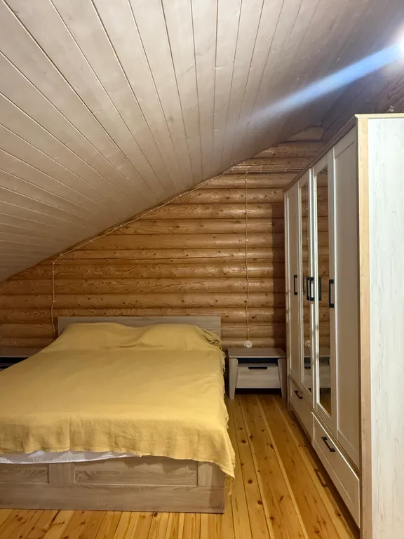 Дом из брусьев с сауной и с видом на море