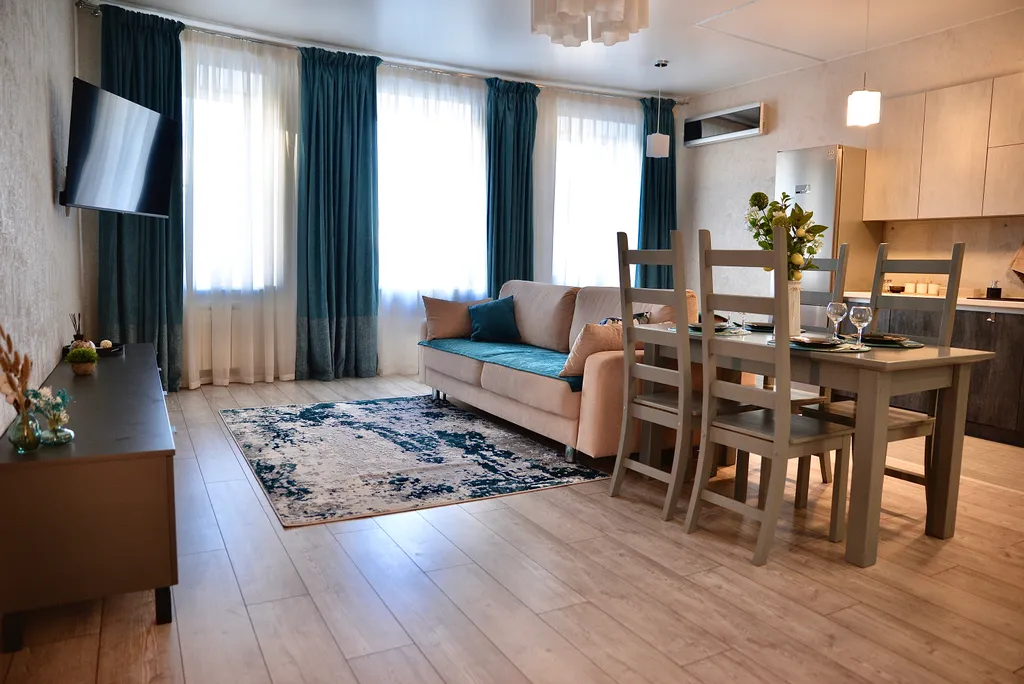 Уютная квартира в самом центре с красивым видом в ЖК бизнес класса