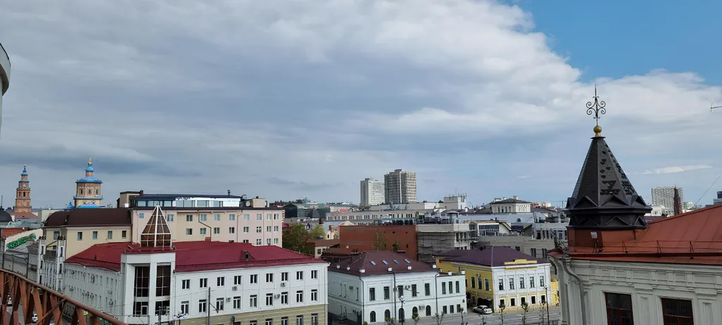 Квартира Видовые дизайнерские апартаменты в центре города с окном — Казань