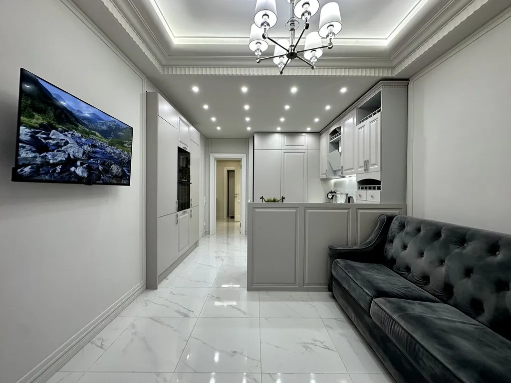 Роскошная 1-комнатная квартира рядом с центром настольного тенниса