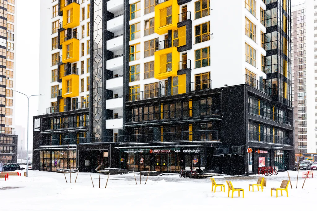 Уютная студия Valencia в Minsk World