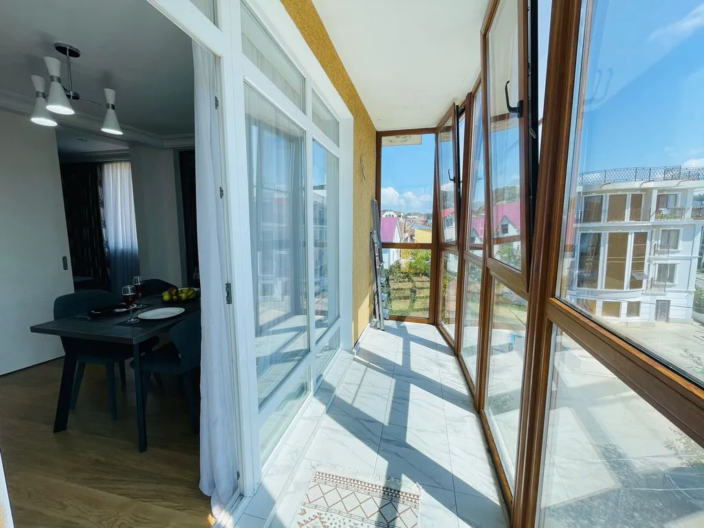Квартира Квартира Mirror Apartment in Olympic Park — Сириус
