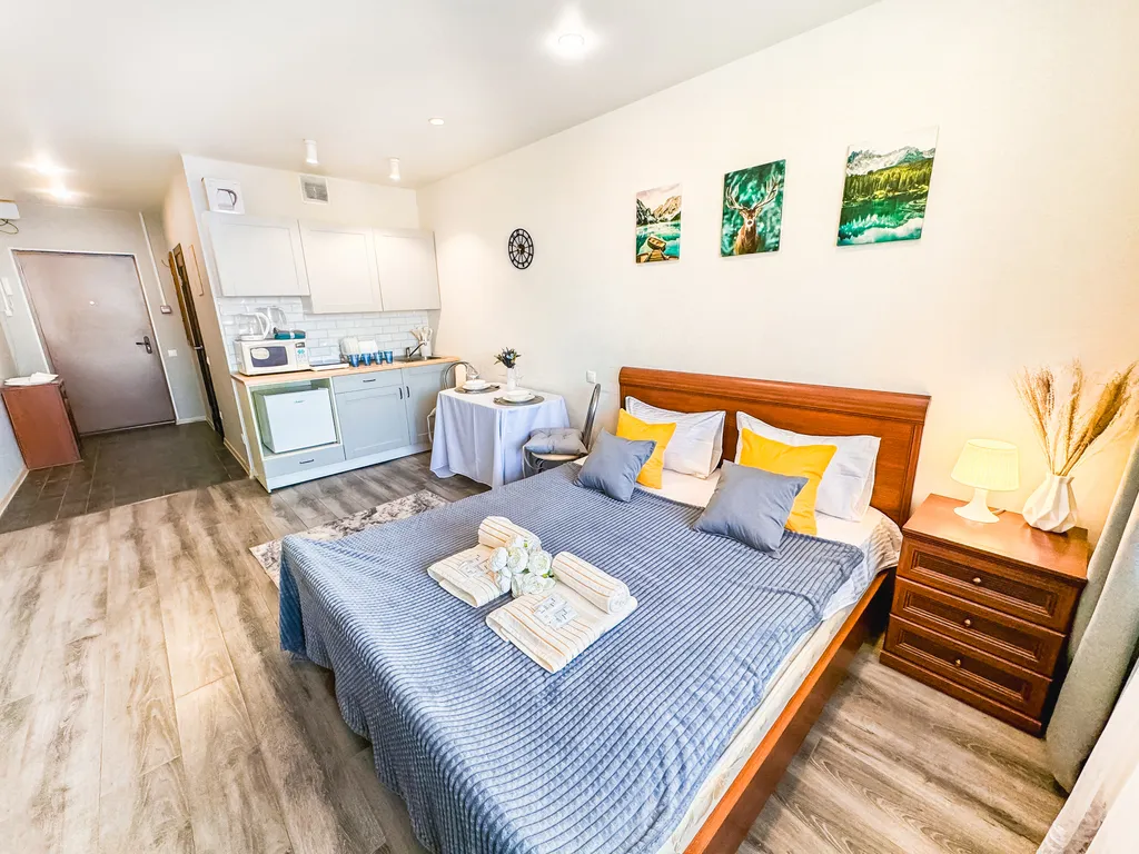 Квартира Квартира Светлый апартамент, где каждая деталь дышит комфортом — Лобня