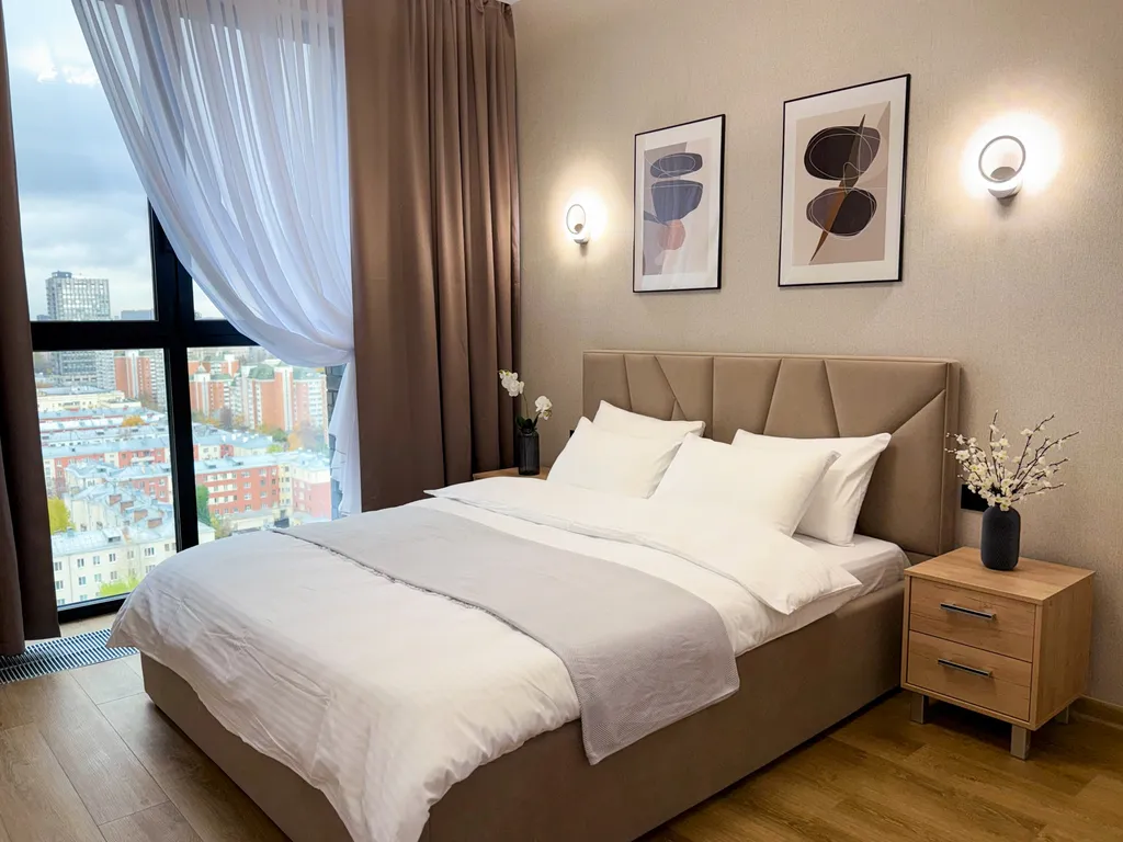 Квартира Квартира Mypriority SkyView с панорамным видом — Москва