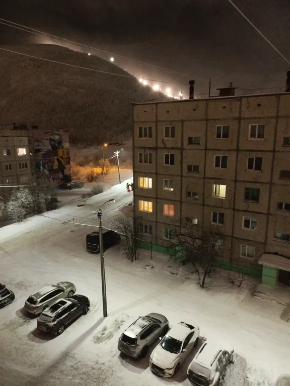 Апартаменты с видом на гору