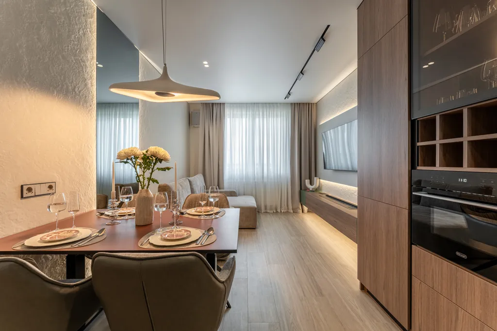 Apart-Deluxe Легенды моря: Дизайн 2к.кв. в ЖК Альпы, ул.Мира, Музтеатр